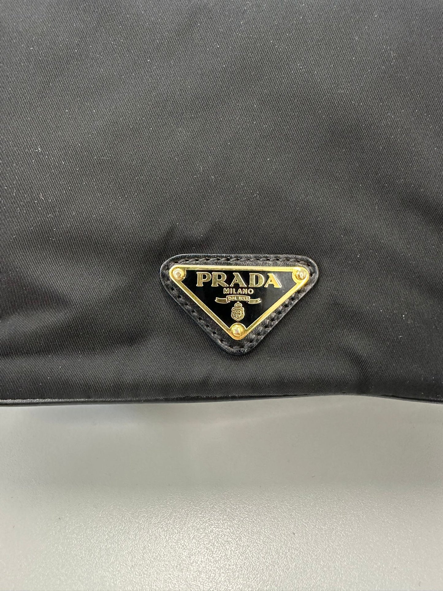 Prada Mini Hobo Bag Black