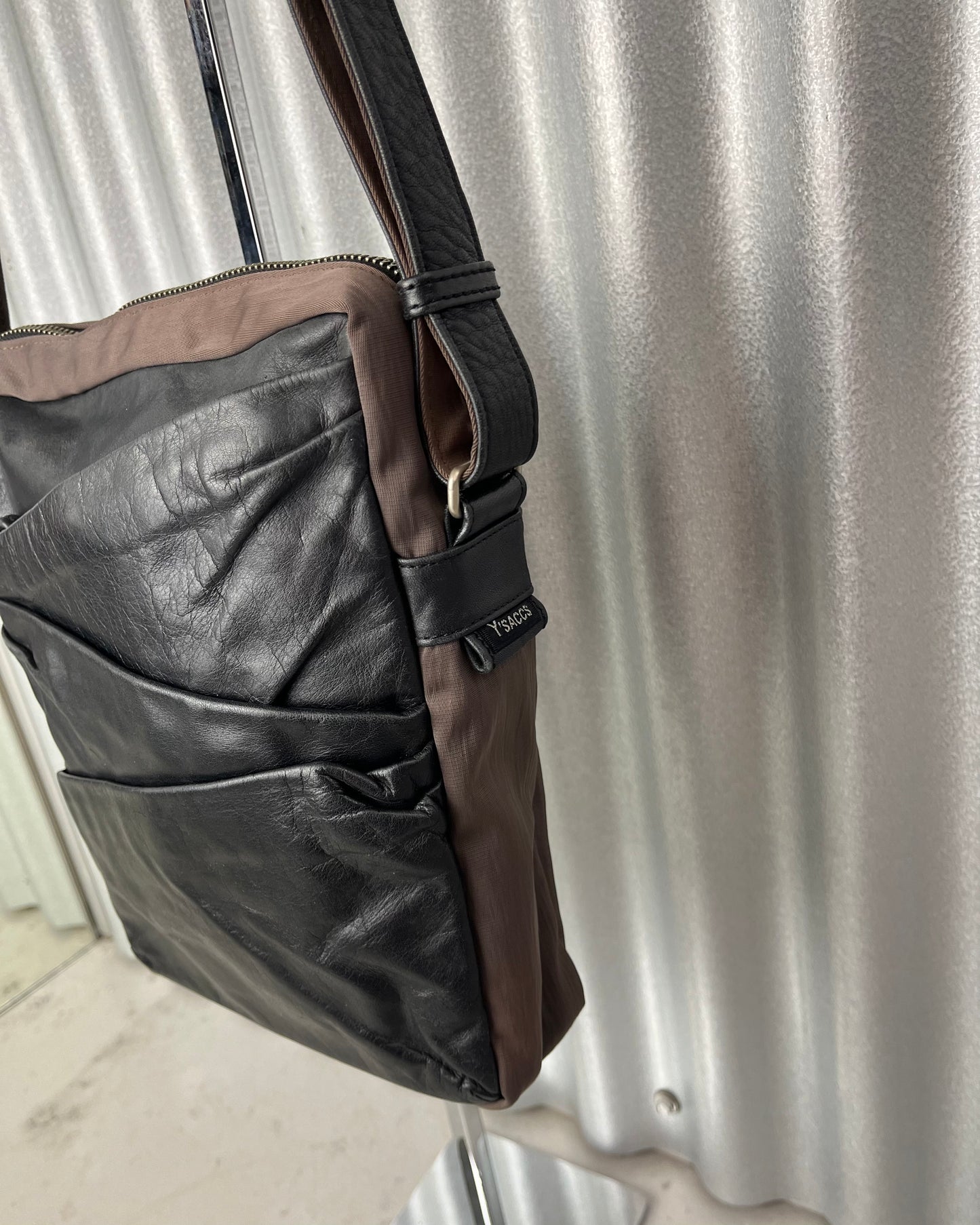 Y’saccs by Yohji Yamamoto Leather Crossbody