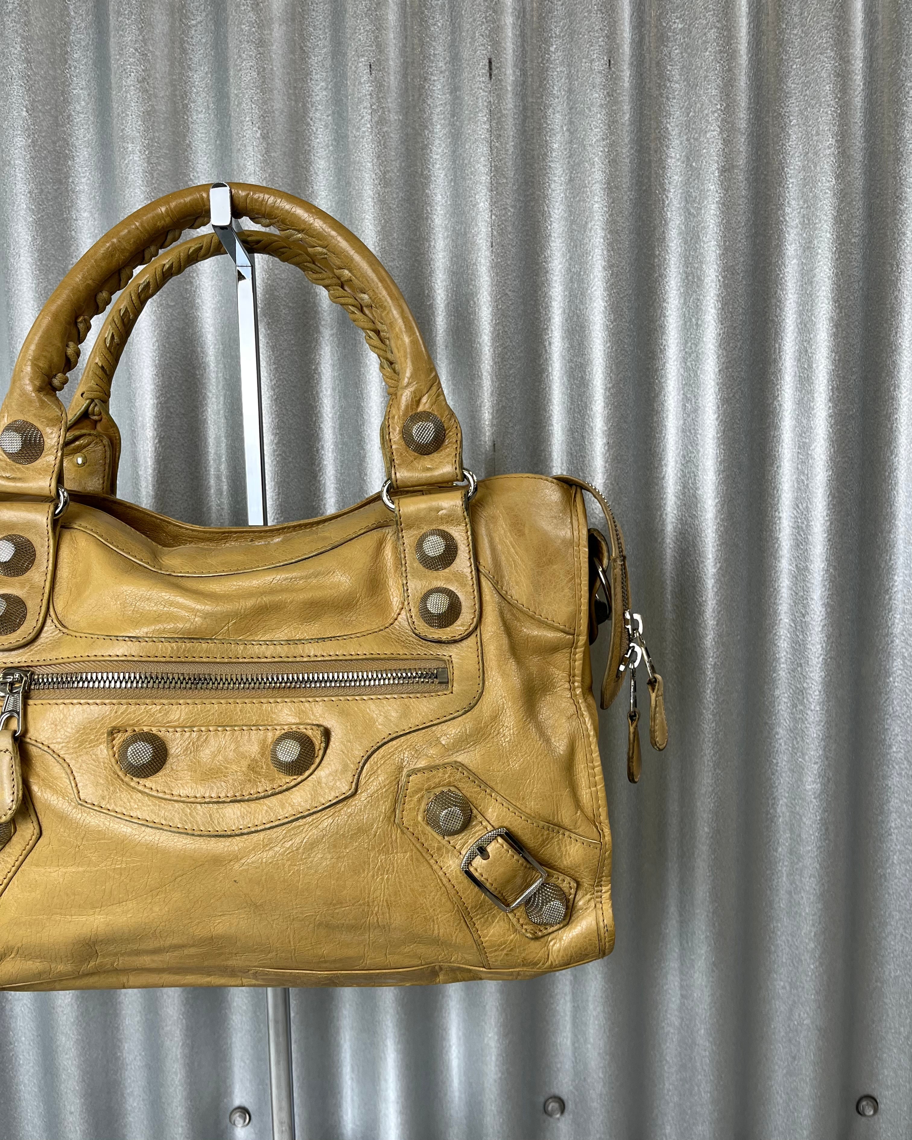 Balenciaga city mini yellow deals