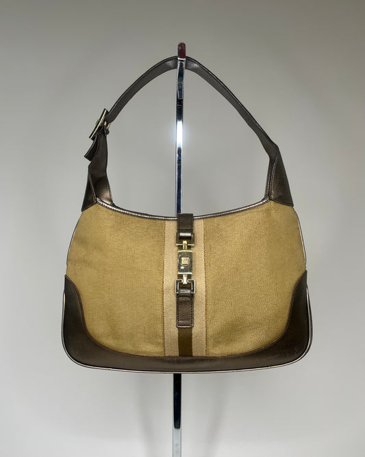 Gucci Jackie Cherryline Brown/Gold
