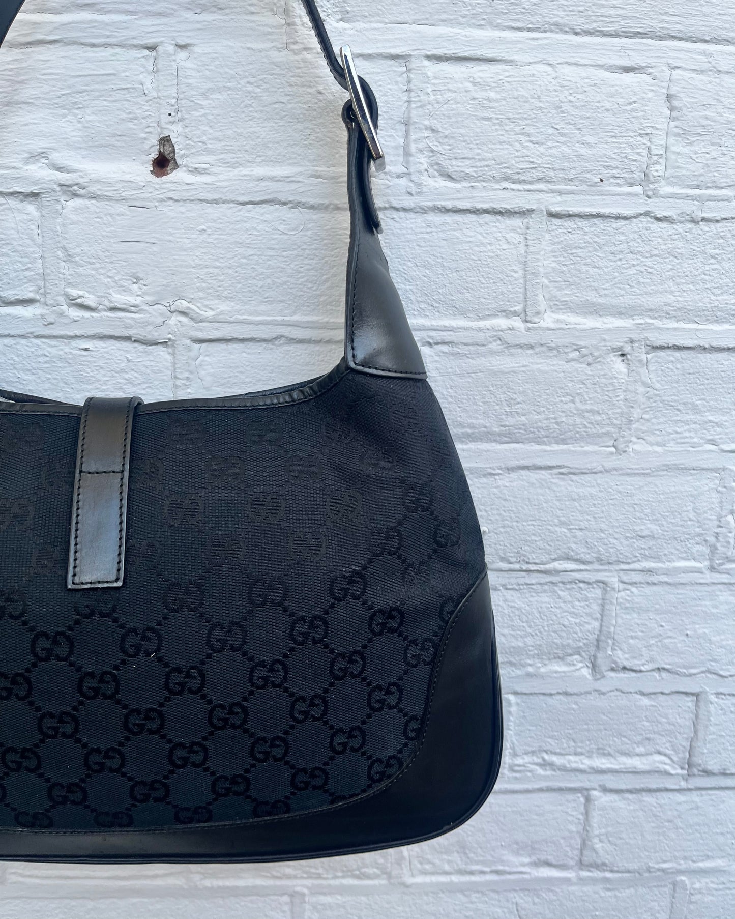 Gucci Jackie Monogram Black