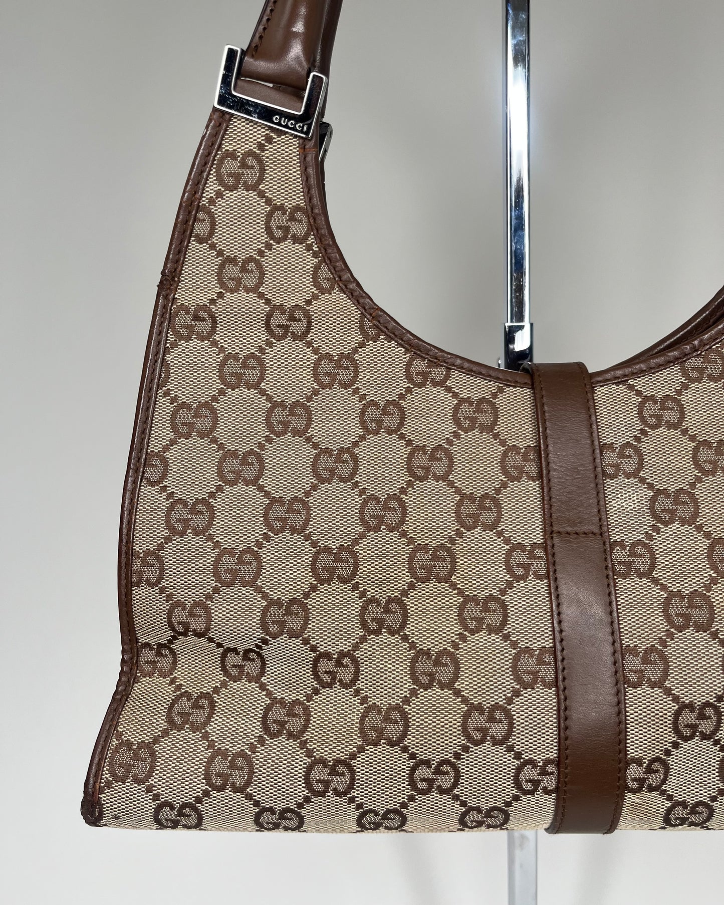 Gucci Jackie Squared Brown Monogram
