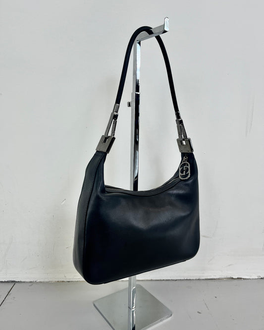 Gucci by Tom Ford Leather Black Shoulderbag