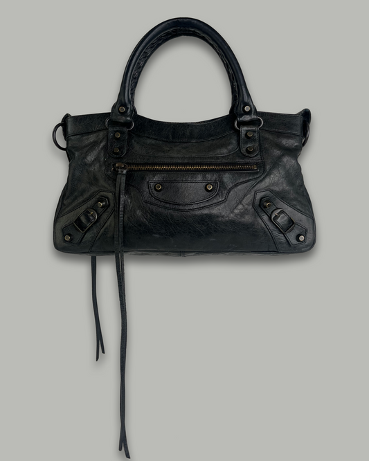 Balenciaga Small City Bag Dark Antracite