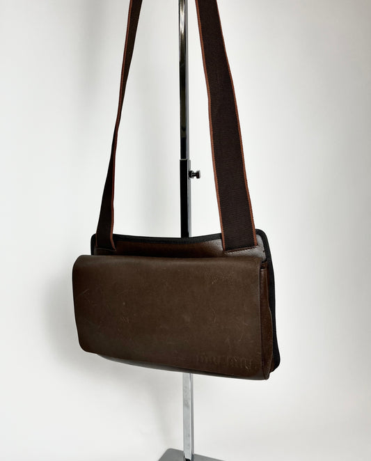 Miu Miu Archive Brown Leather Shoulderbag