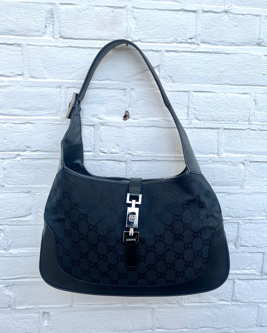 Gucci Jackie Monogram Black