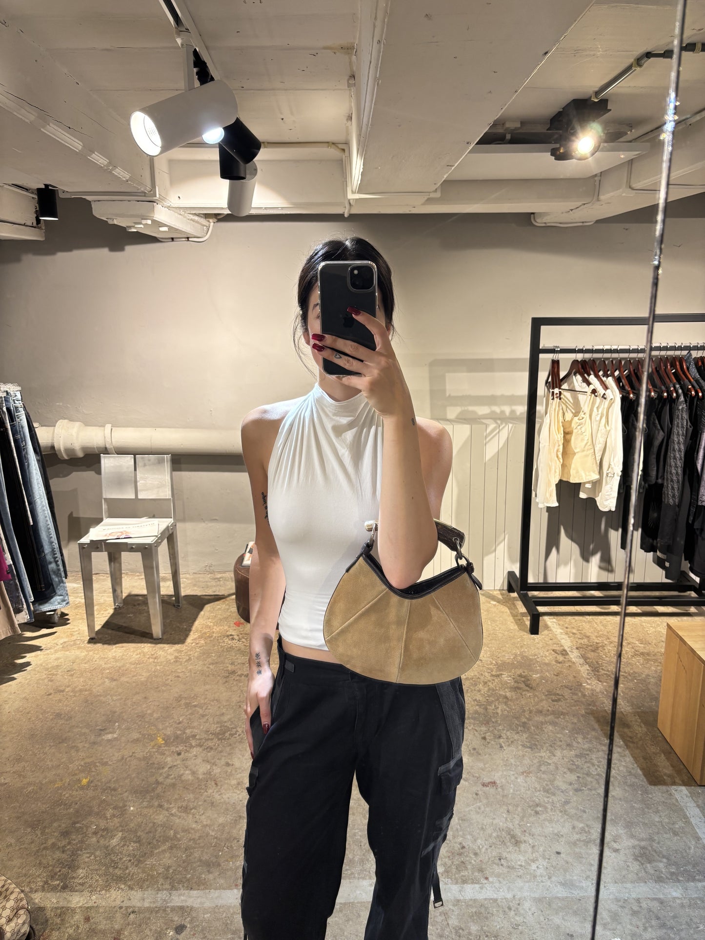 Yves Saint Laurent Suede Mini Mombasa