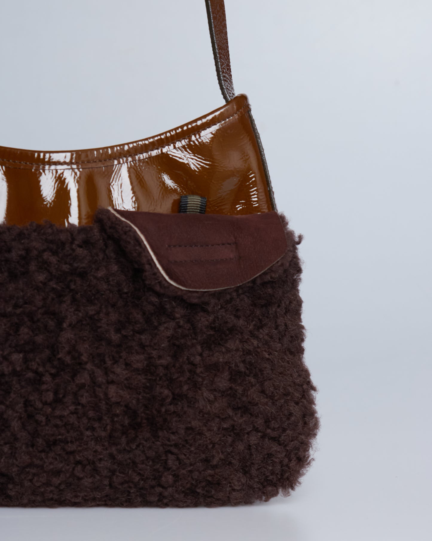 Miu Miu Glossy Fluffy Bag