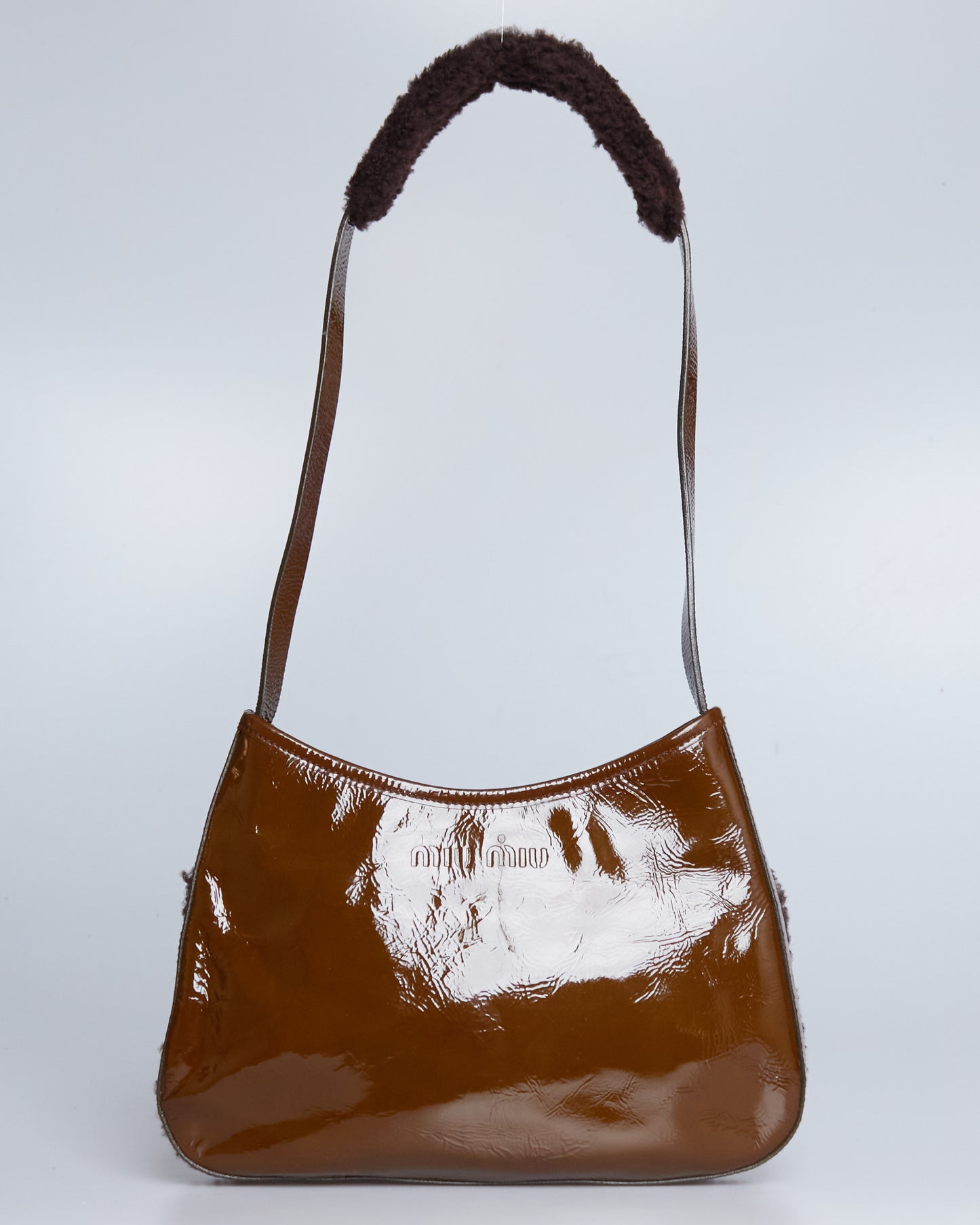 Miu Miu Glossy Fluffy Bag
