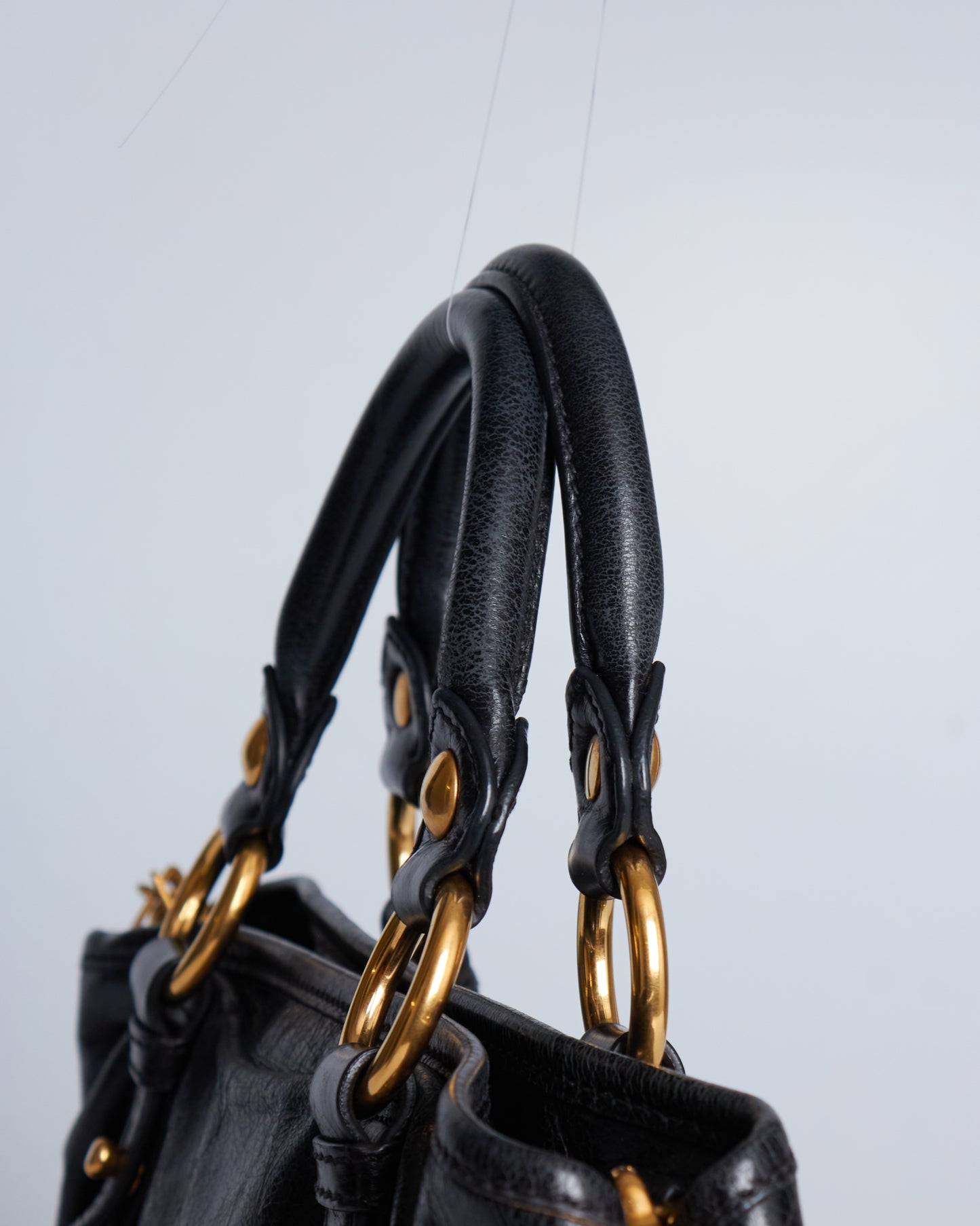 Miu Miu Vitello Lux Bow Bag