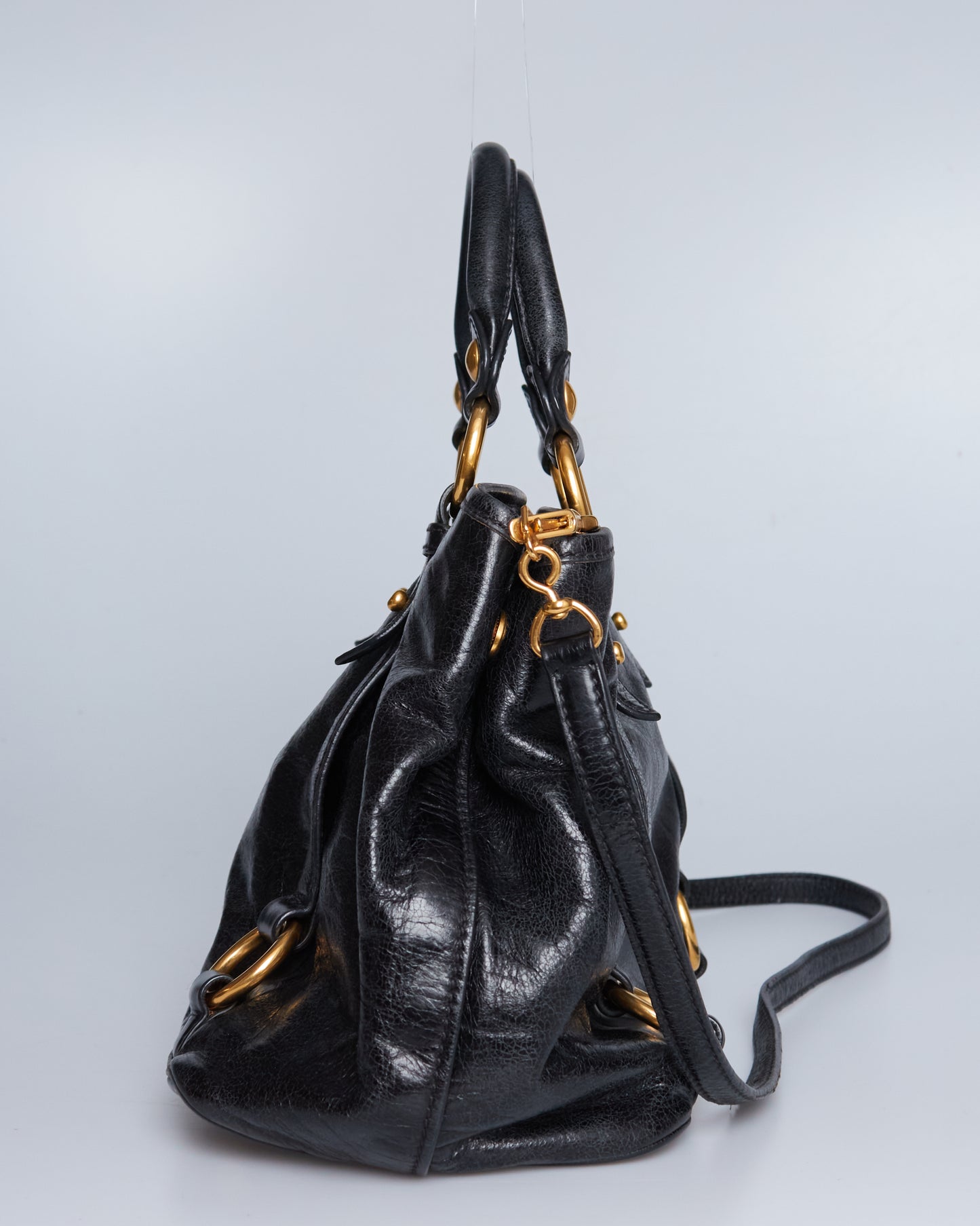 Miu Miu Vitello Lux Bow Bag