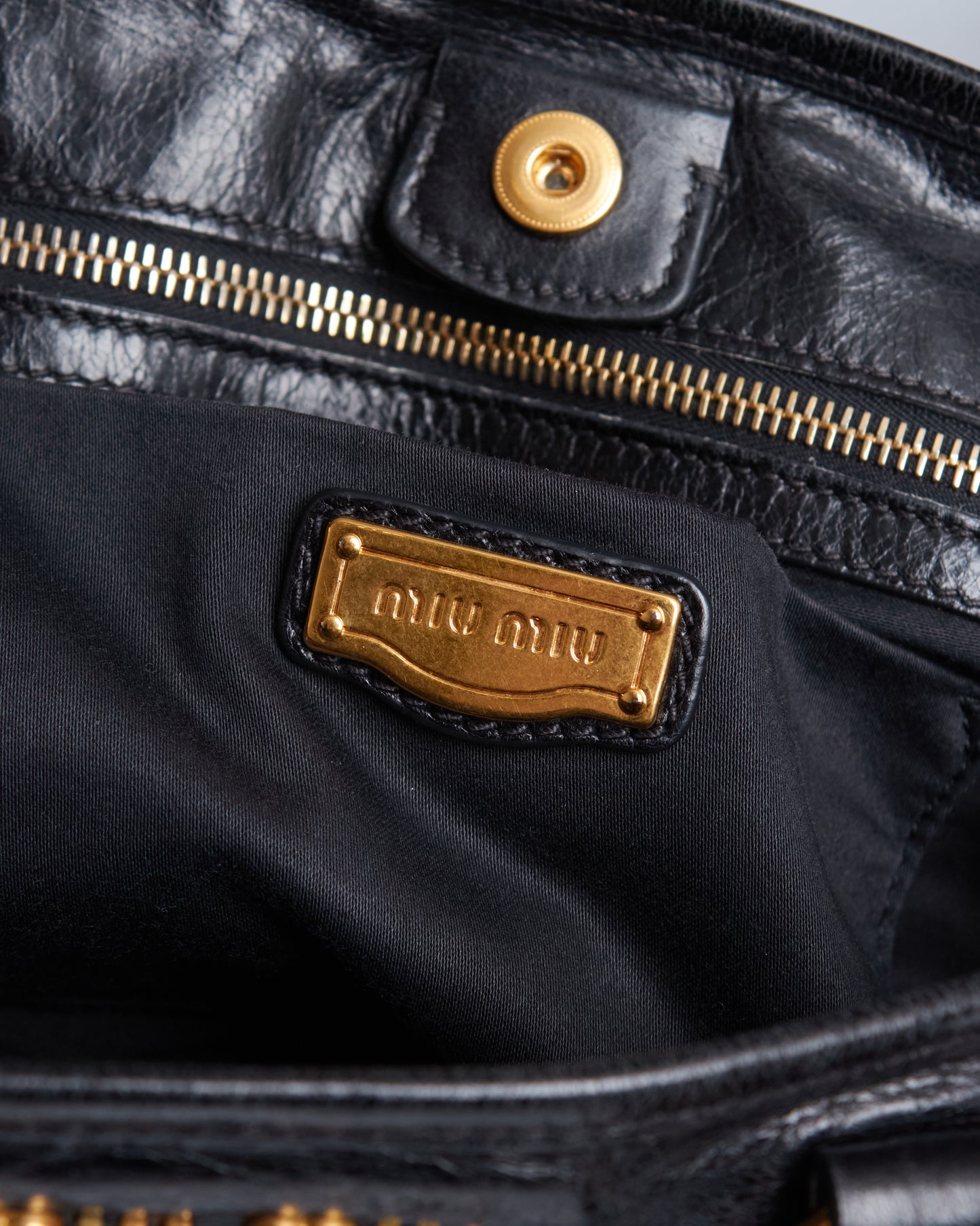 Miu Miu Vitello Lux Bow Bag