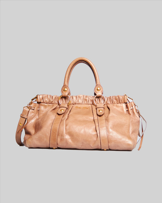 Miu Miu Vitello Lux Bow