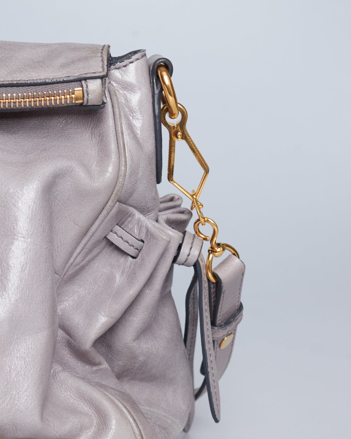 Miu Miu Vitello Lux Bow