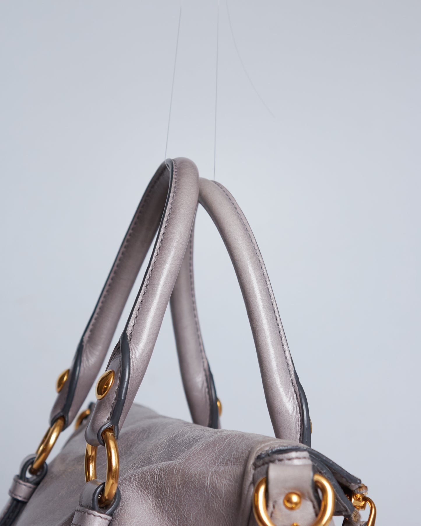 Miu Miu Vitello Lux Bow