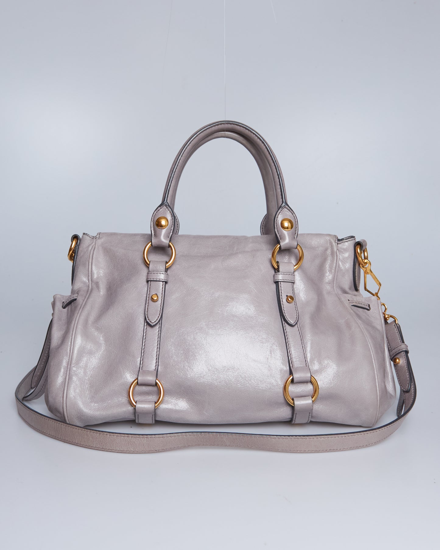 Miu Miu Vitello Lux Bow