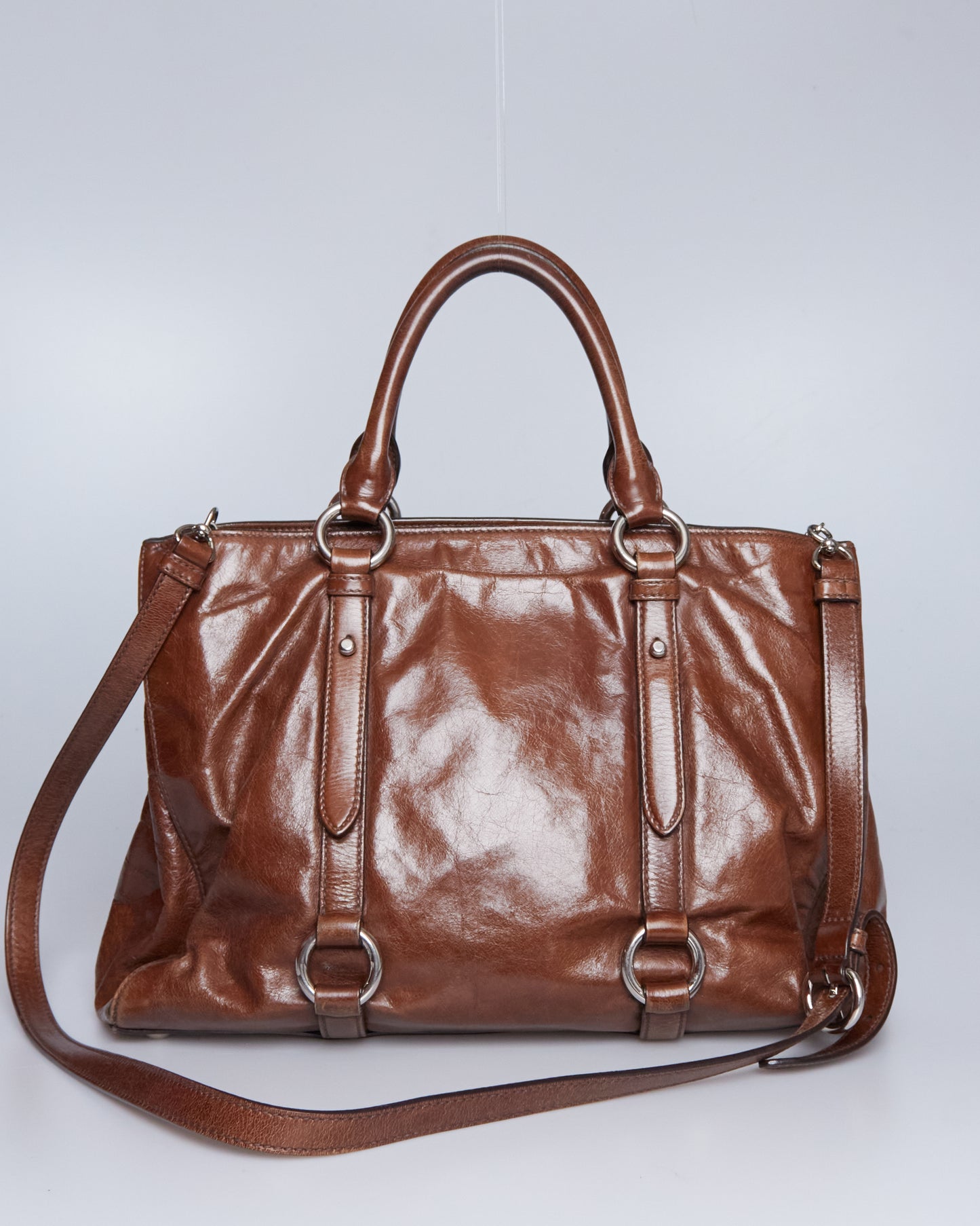 Miu Miu Vitello Lux Bow Bag