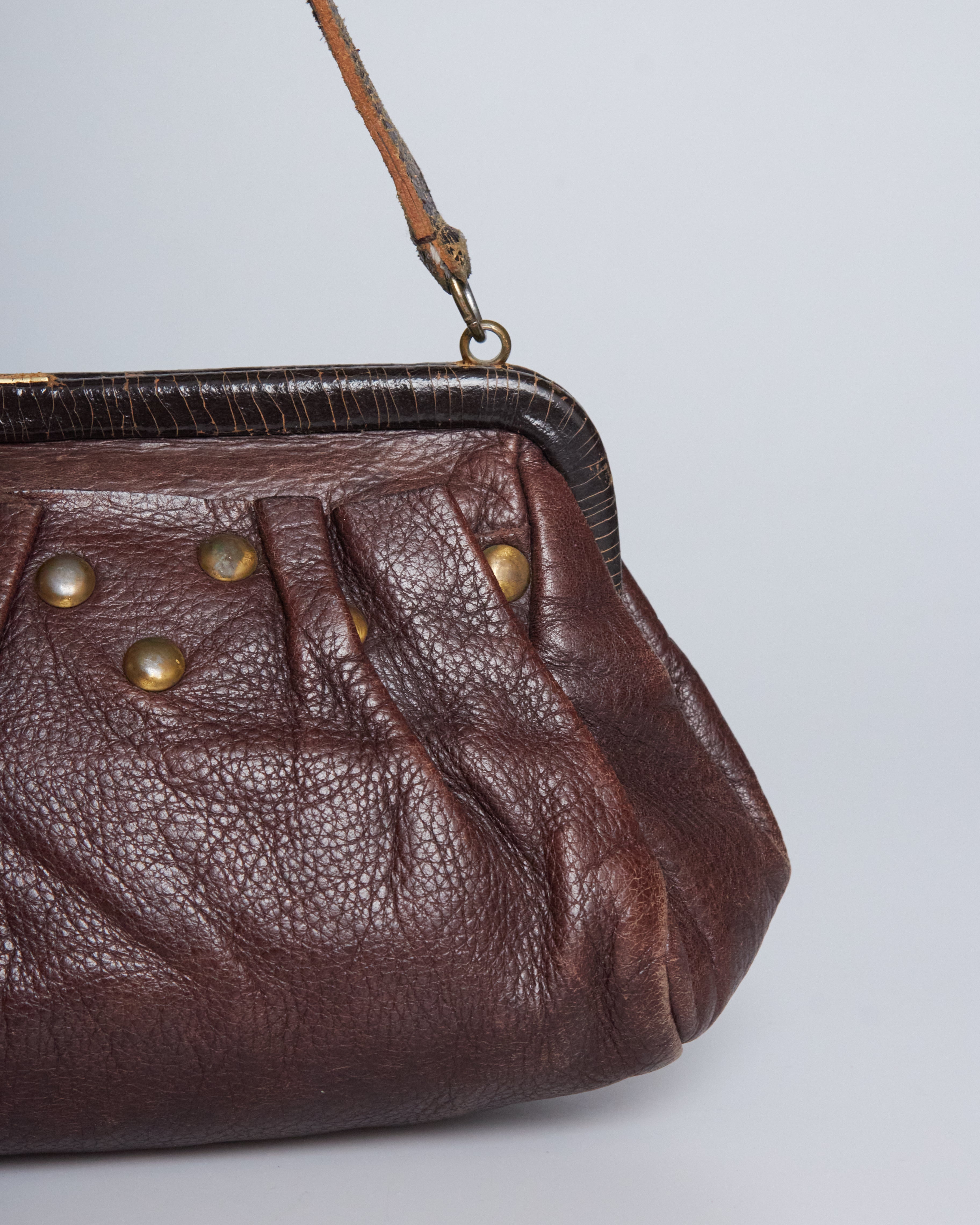 バッグ Miu Miu Archive Kiss Lock Frame Handbag Miu Miu Kiss-Lock Frame Bag – Amber Handbags