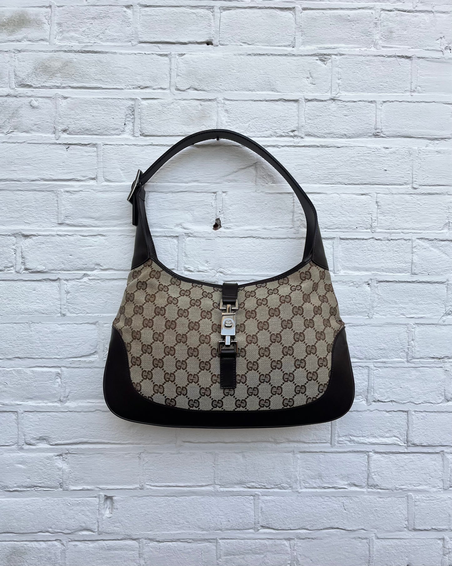 Gucci Jackie Monogram Brown