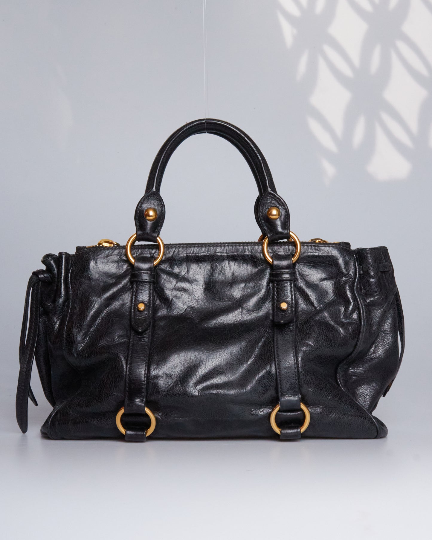 Miu Miu Vitello Lux Bow Bag