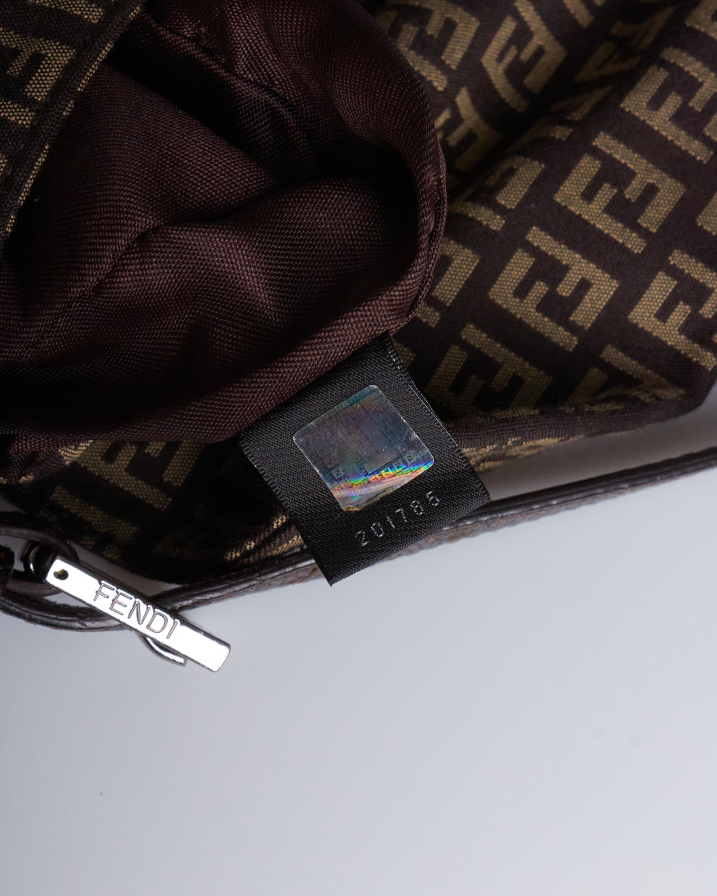 Fendi Zucca Baguette