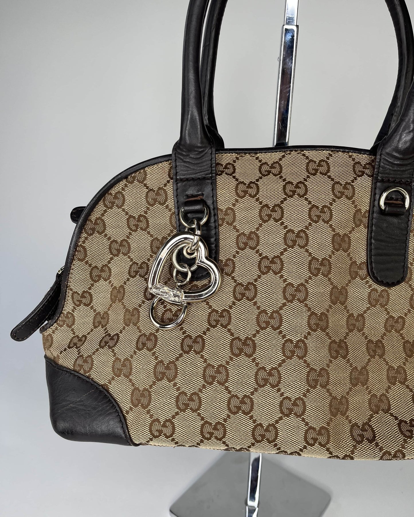 Gucci Heart Charm Shoulder Bag