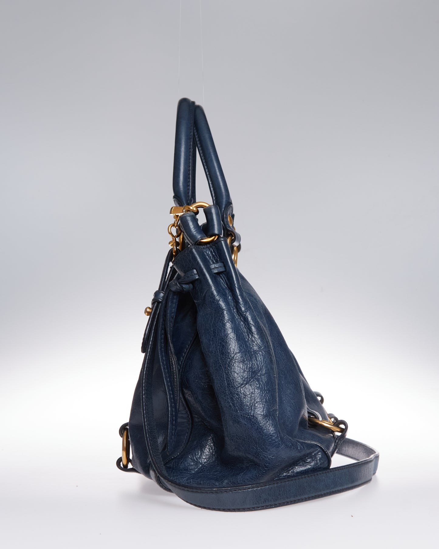 Miu Miu Vitello Lux Bow
