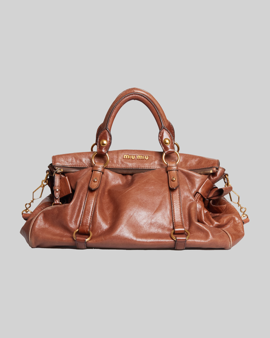 Miu Miu Vitello Lux Bow Bag