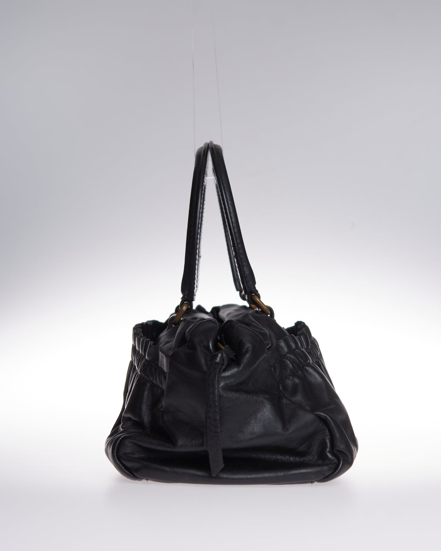 Miu Miu Leather Handle Bag