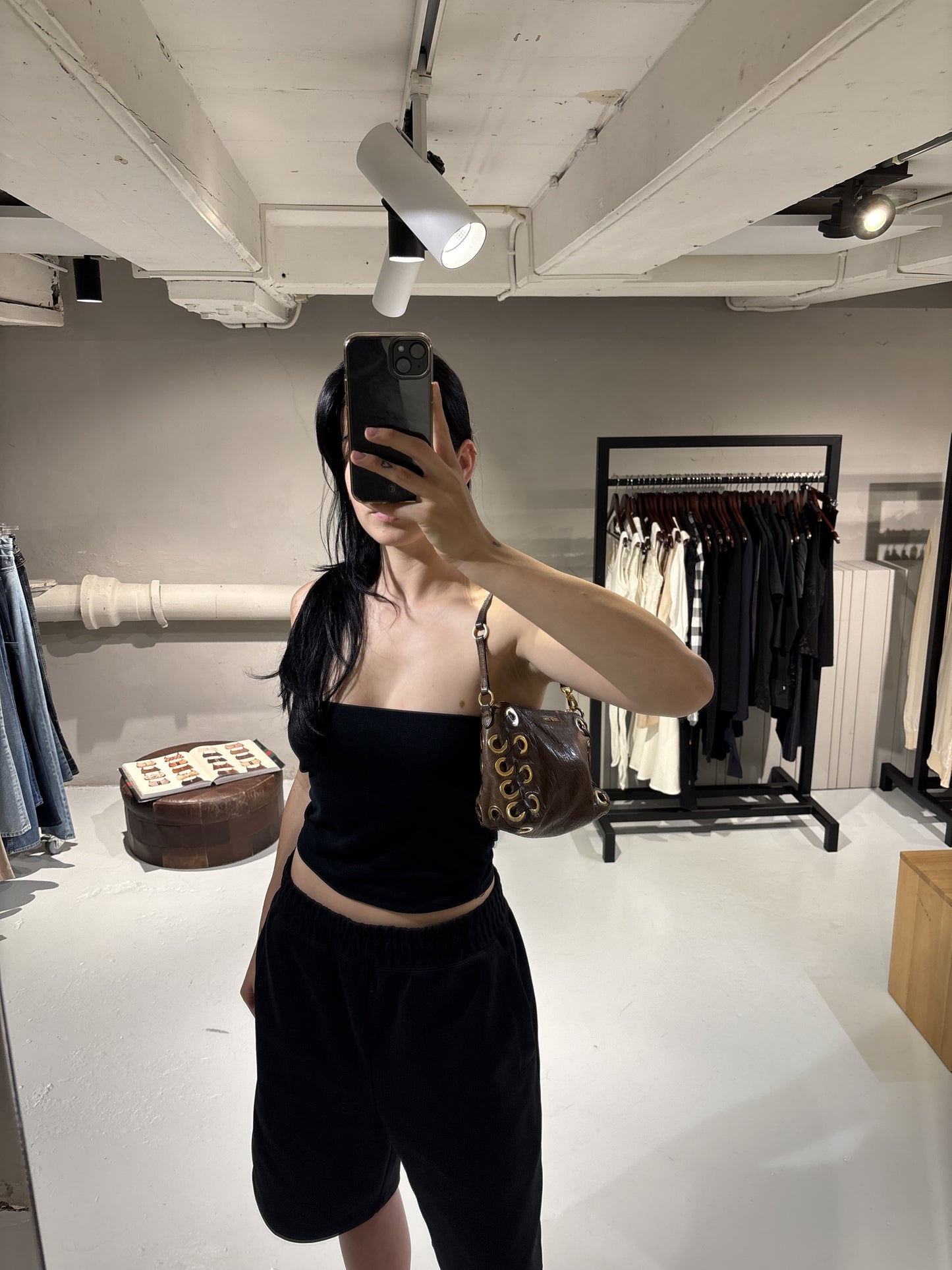 Miu Miu Eyelets Pochette