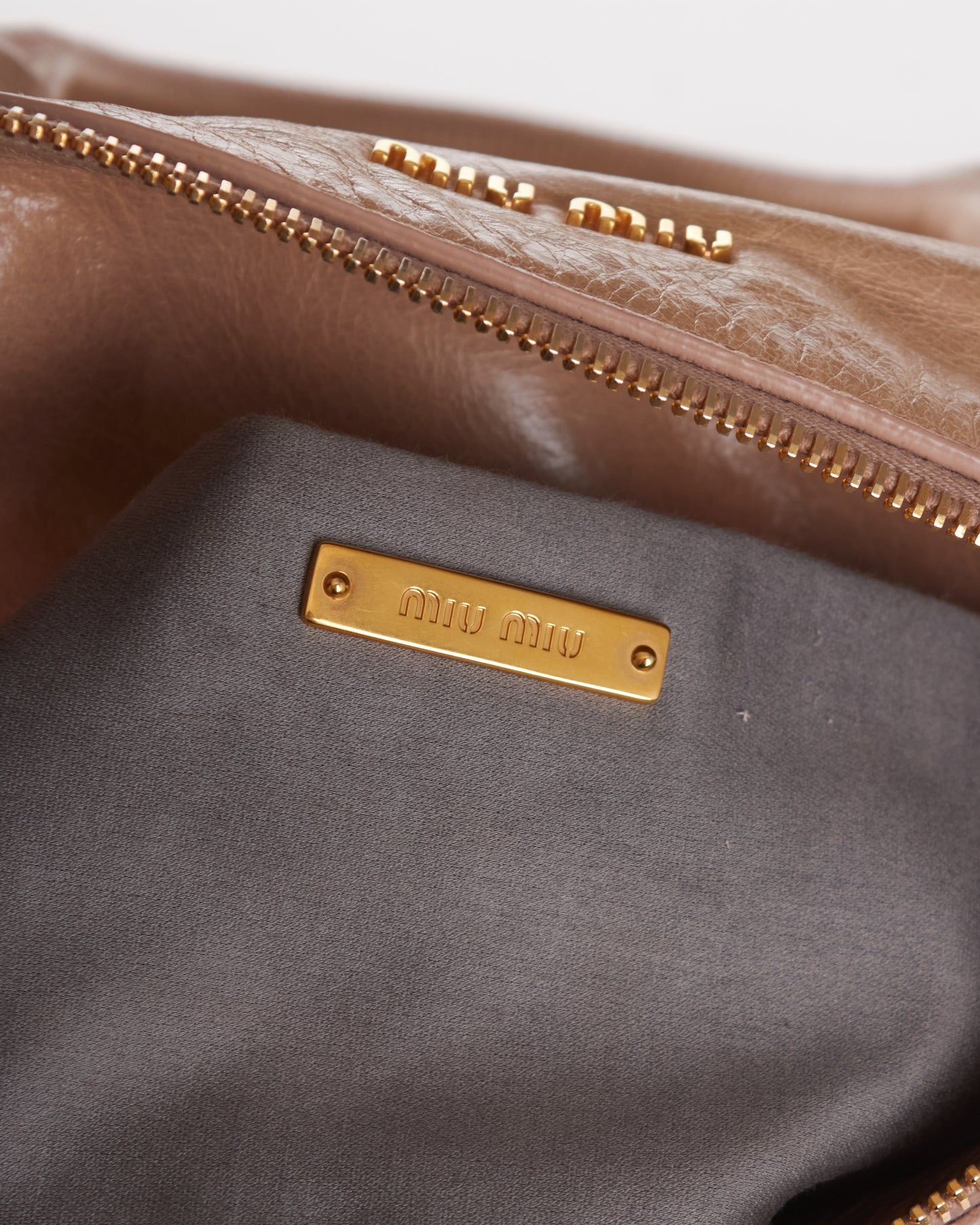 Miu Miu Vitello Lux Bow Bag Mini