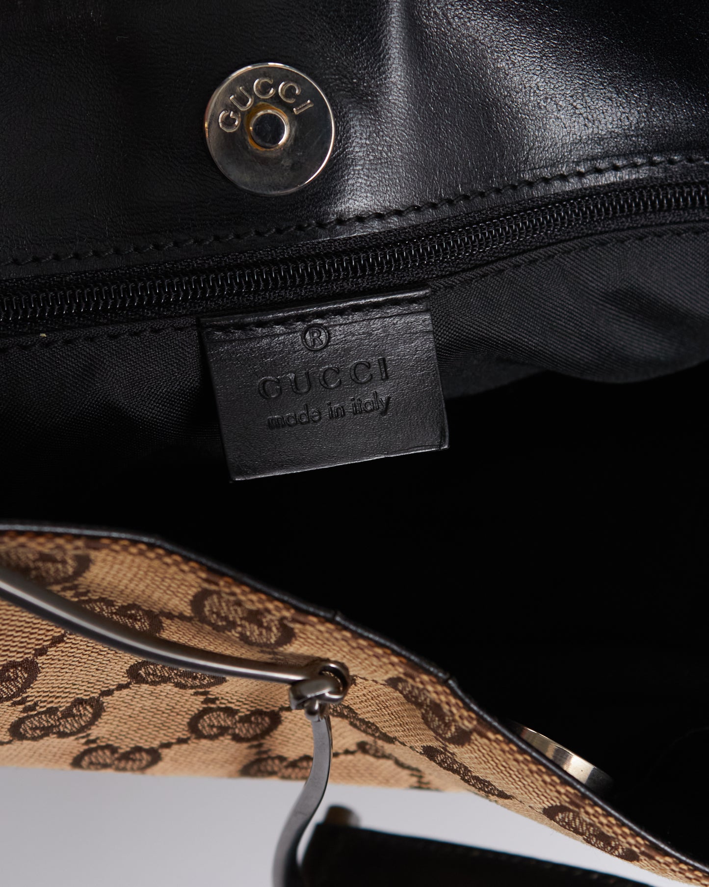 Gucci Canvas Shoulder Bag