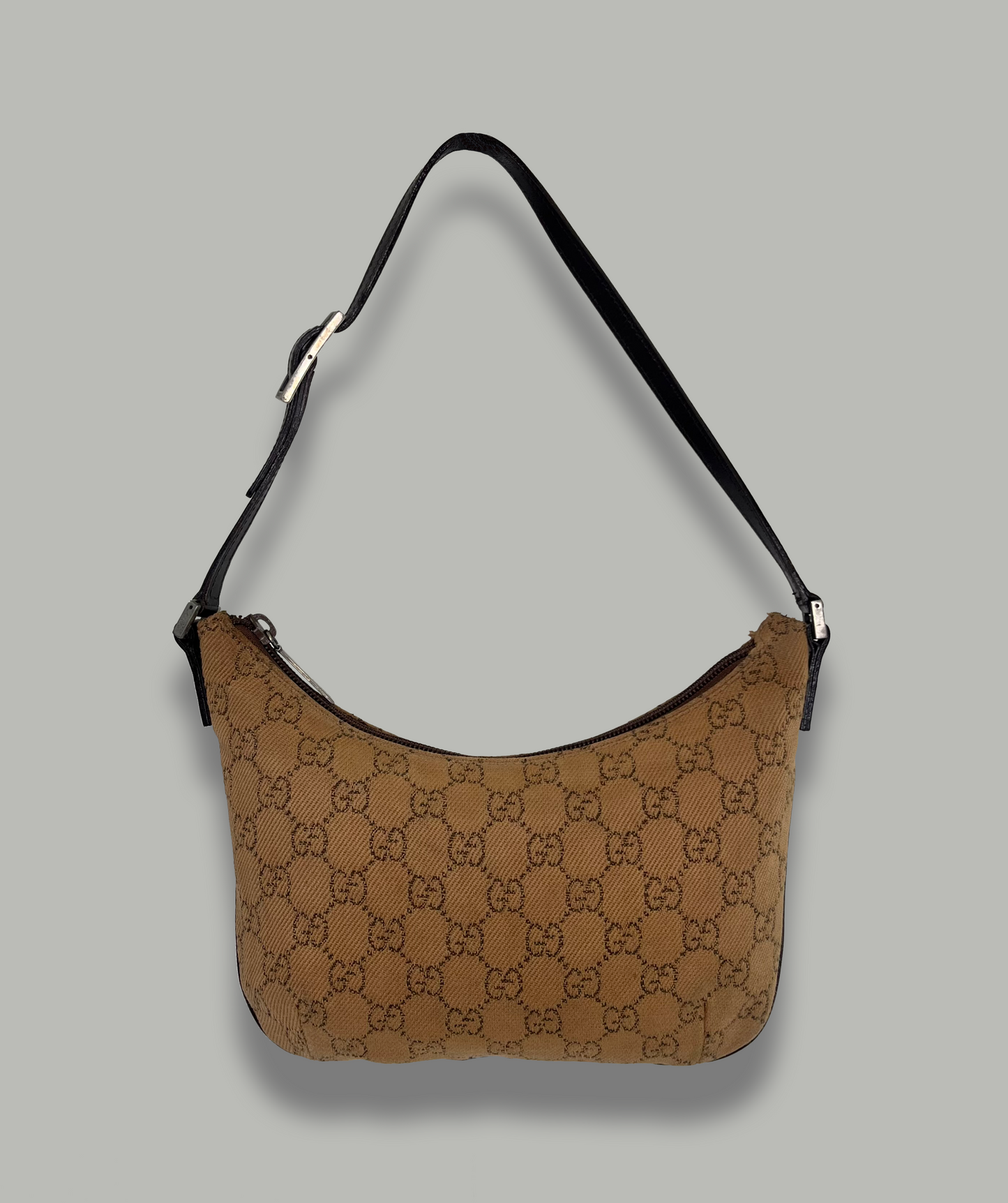 Gucci GG canvas baguette