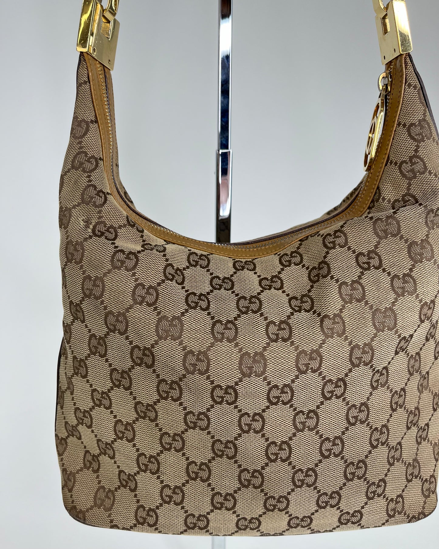 Gucci by Tom Ford GG Canvas Shoulderbag Camel