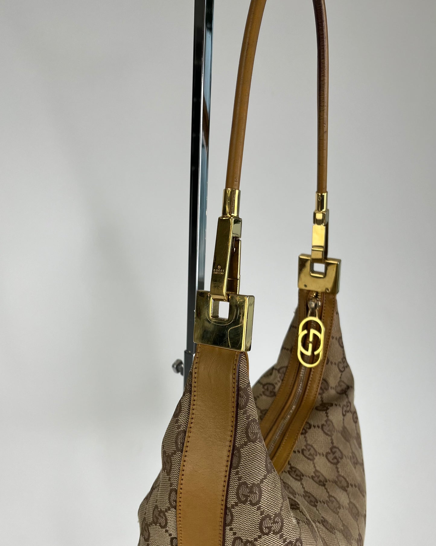 Gucci by Tom Ford GG Canvas Shoulderbag Camel