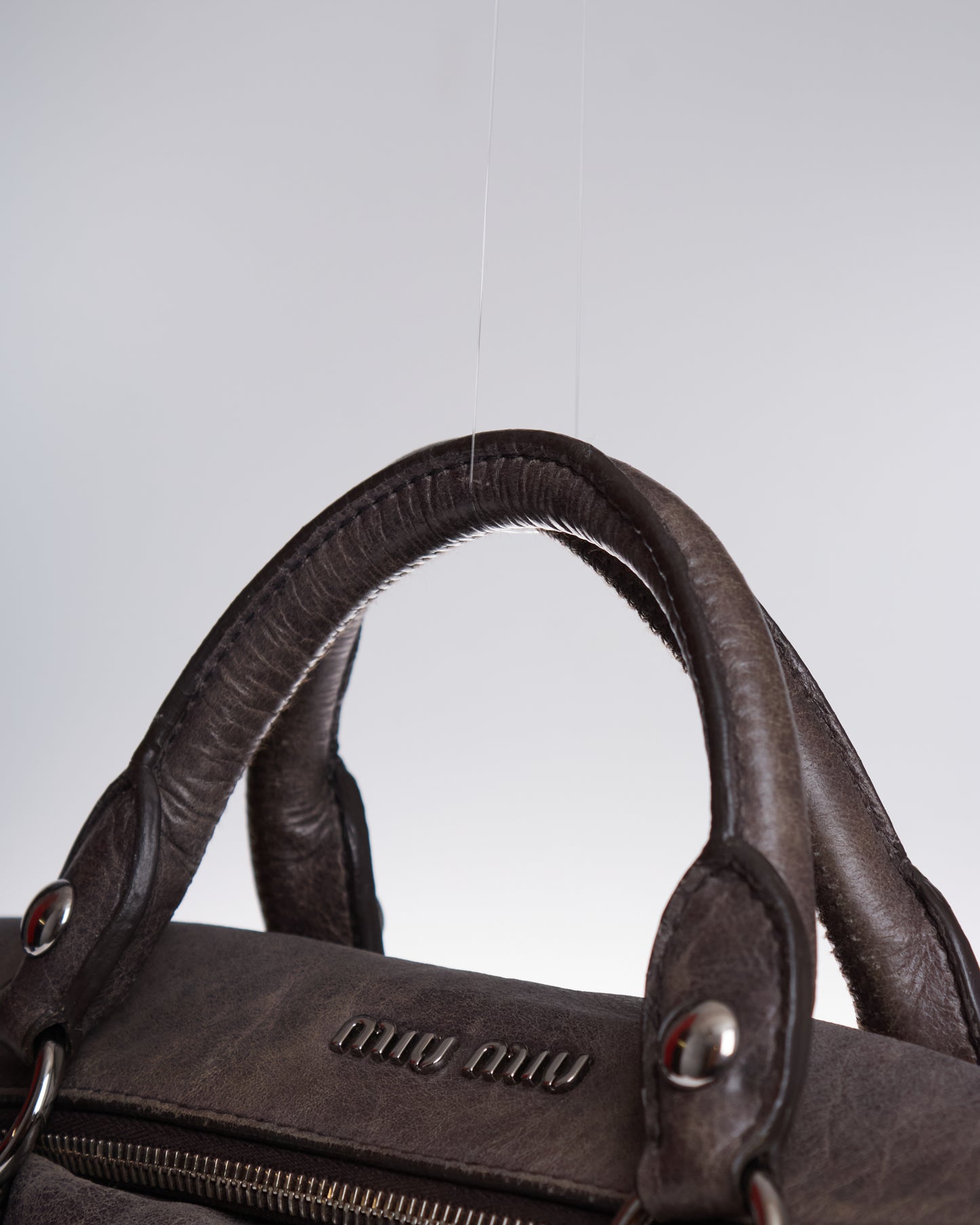 Miu Miu Vitello Lux Bow
