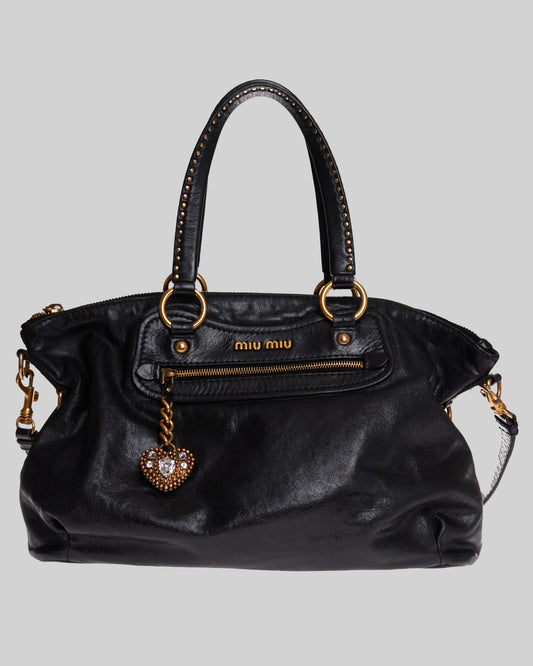 Miu Miu Leather Shoulder Bag