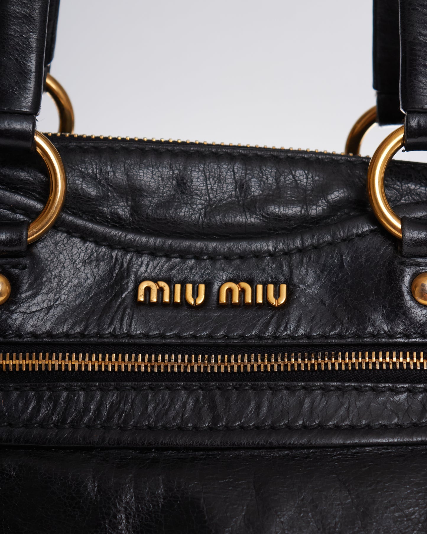 Miu Miu Leather Shoulder Bag