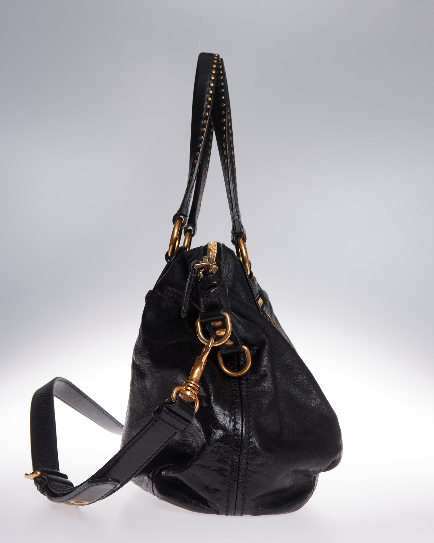 Miu Miu Leather Shoulder Bag