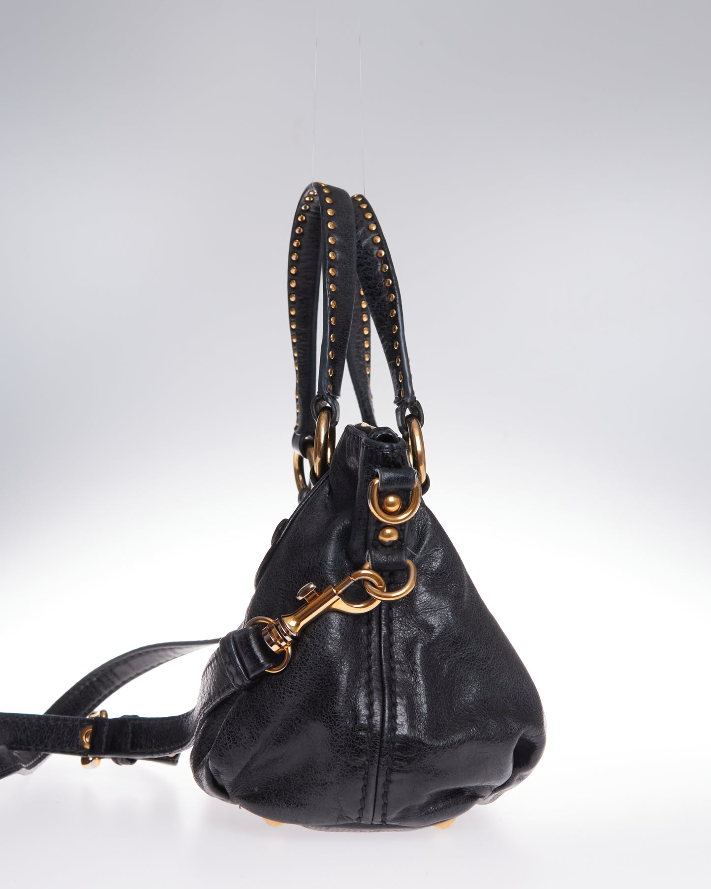 Miu Miu Leather Shoulder Bag Mini