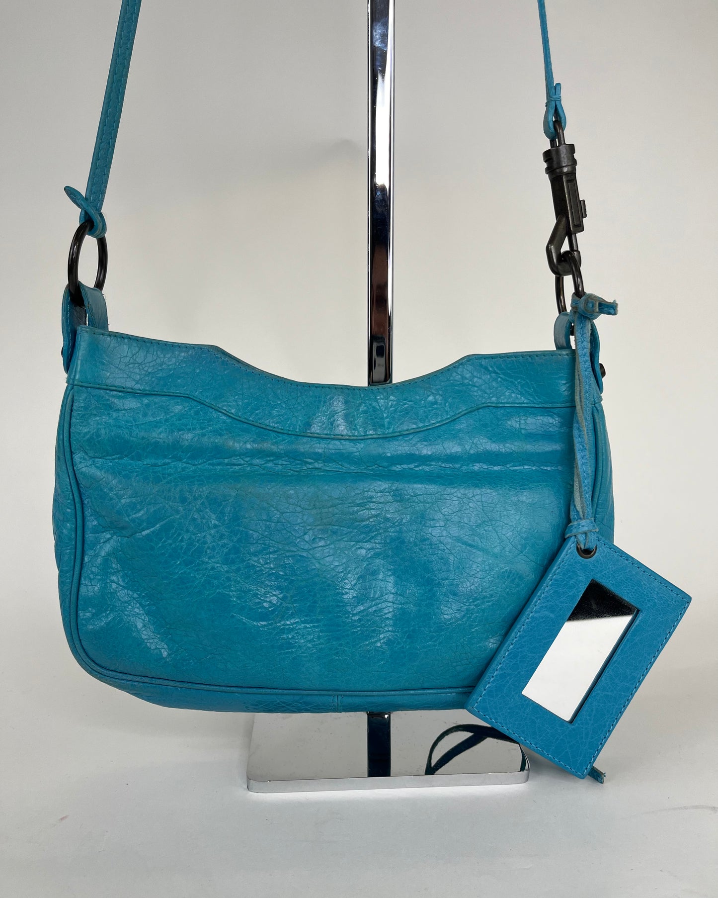Balenciaga Crossbody Hip Bag Azure