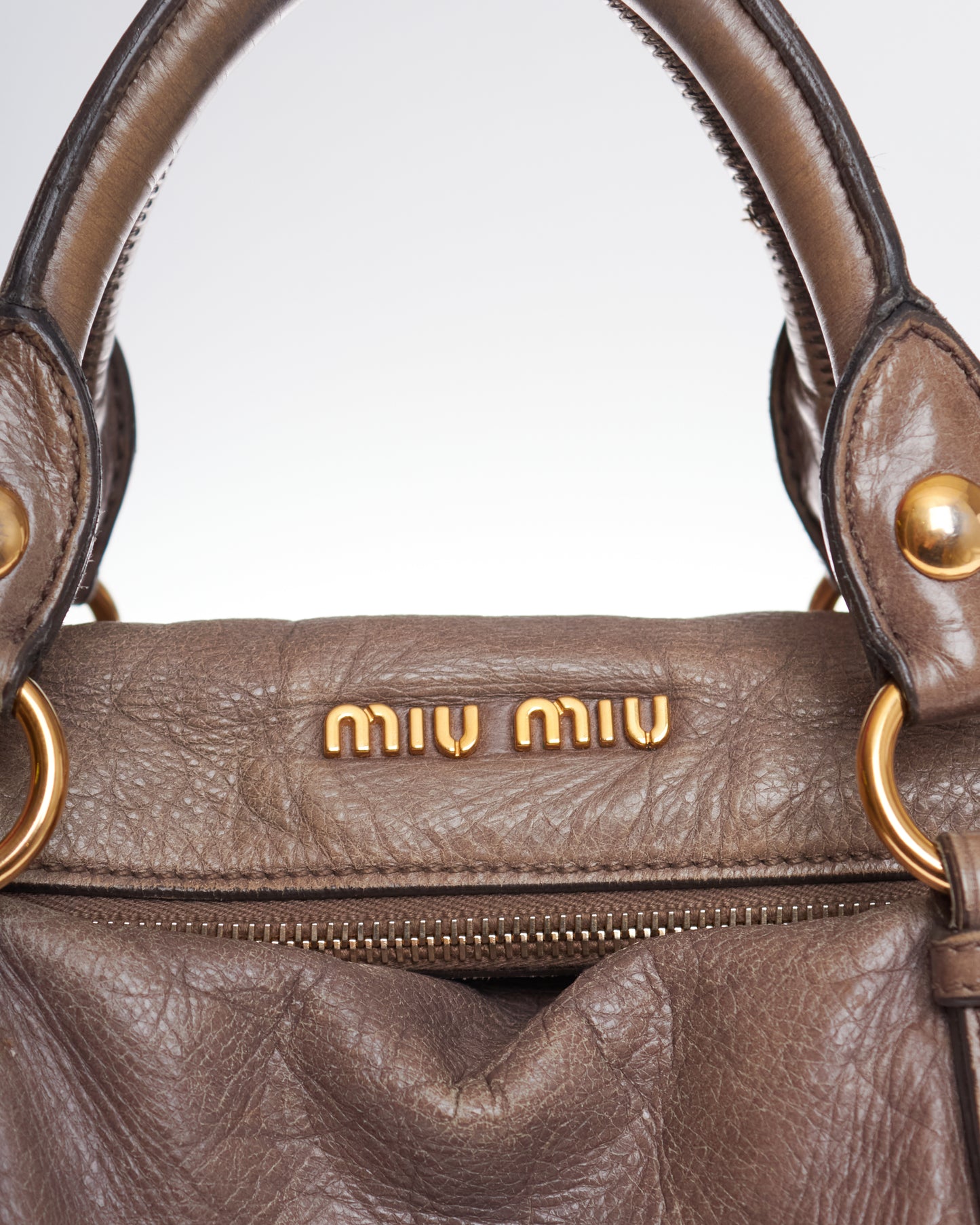 Miu Miu Vitello Lux Bow Bag