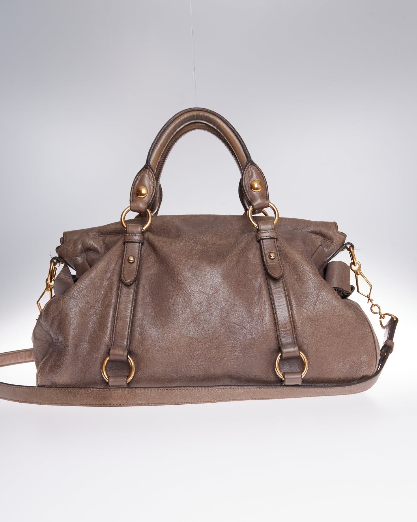 Miu Miu Vitello Lux Bow Bag