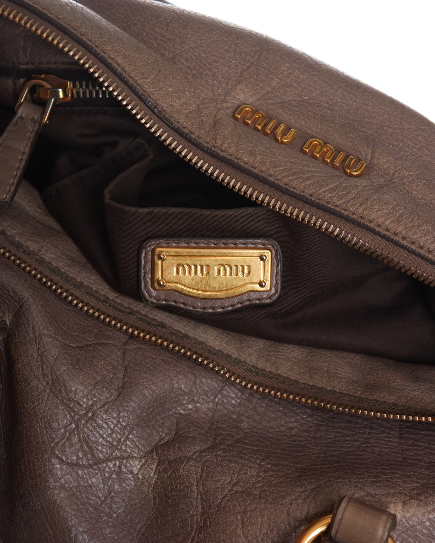 Miu Miu Vitello Lux Bow Bag