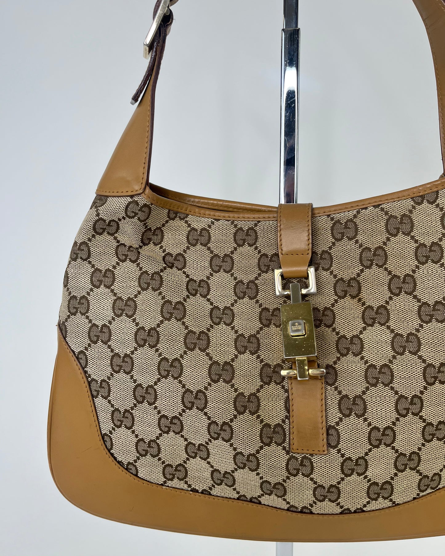 Gucci Jackie GG Canvas Beige