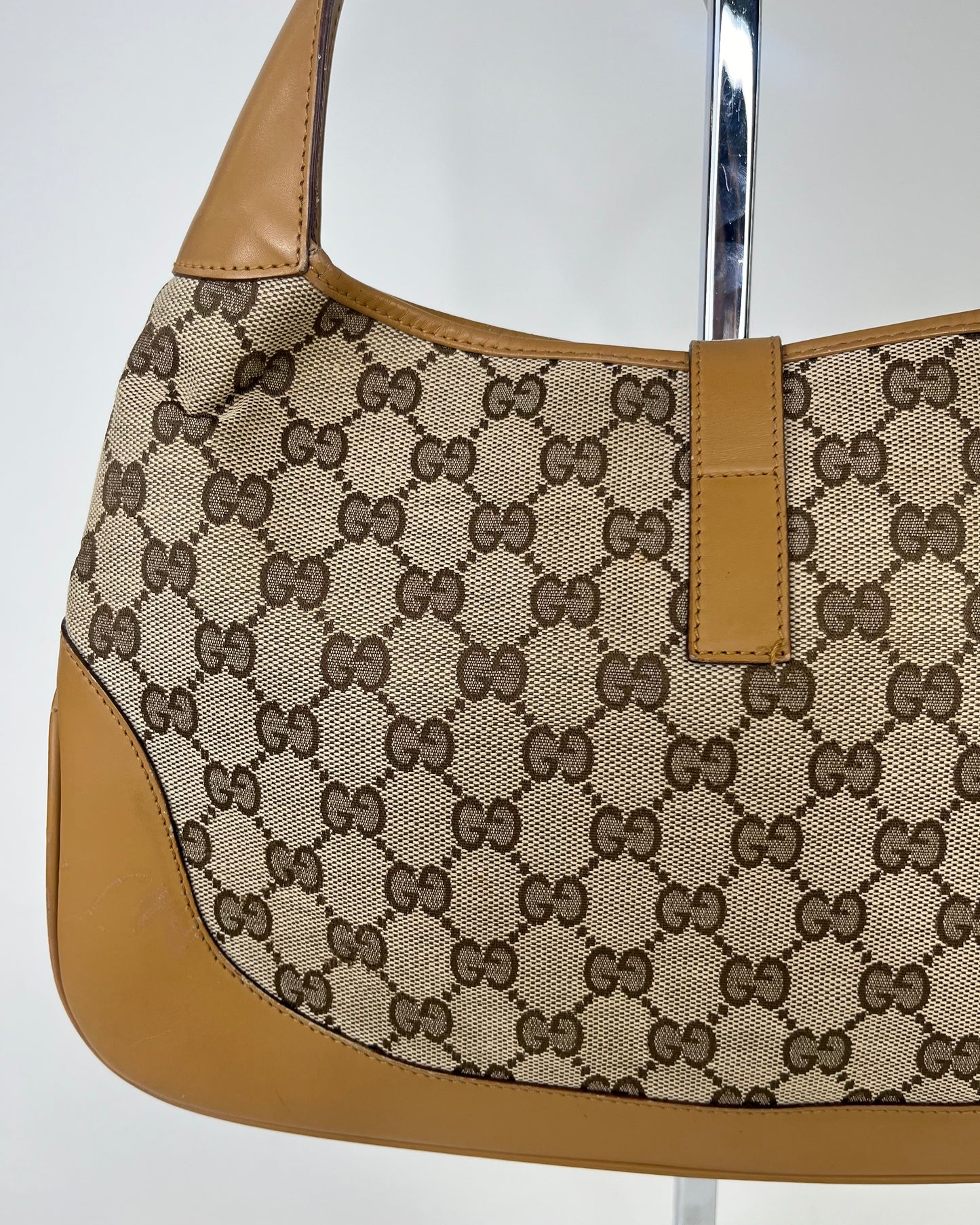Gucci Jackie GG Canvas Beige