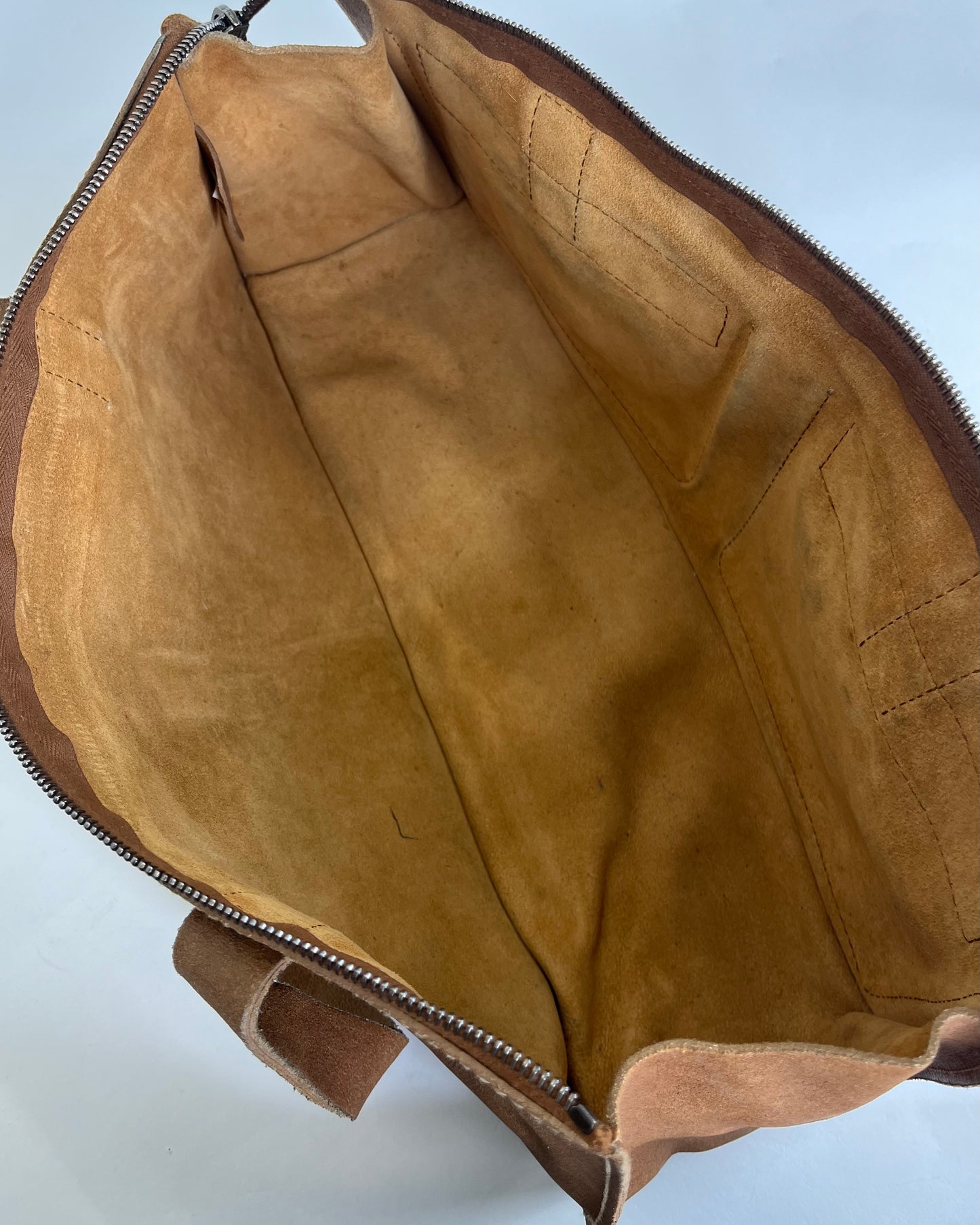 Miu Miu 1990’s Archive Leather Brown Pocket Bag