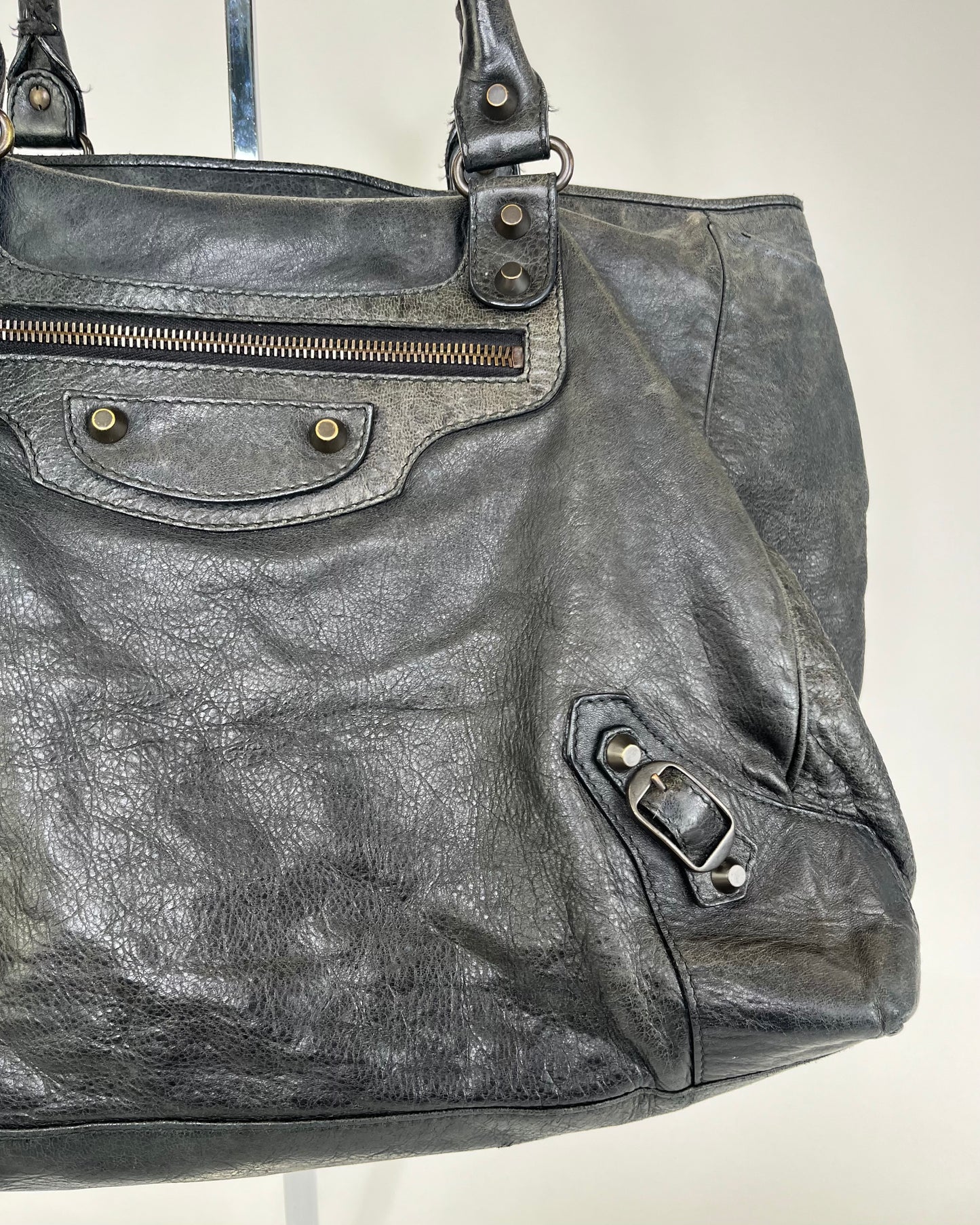 Balenciaga The Giant Tote Bag Black