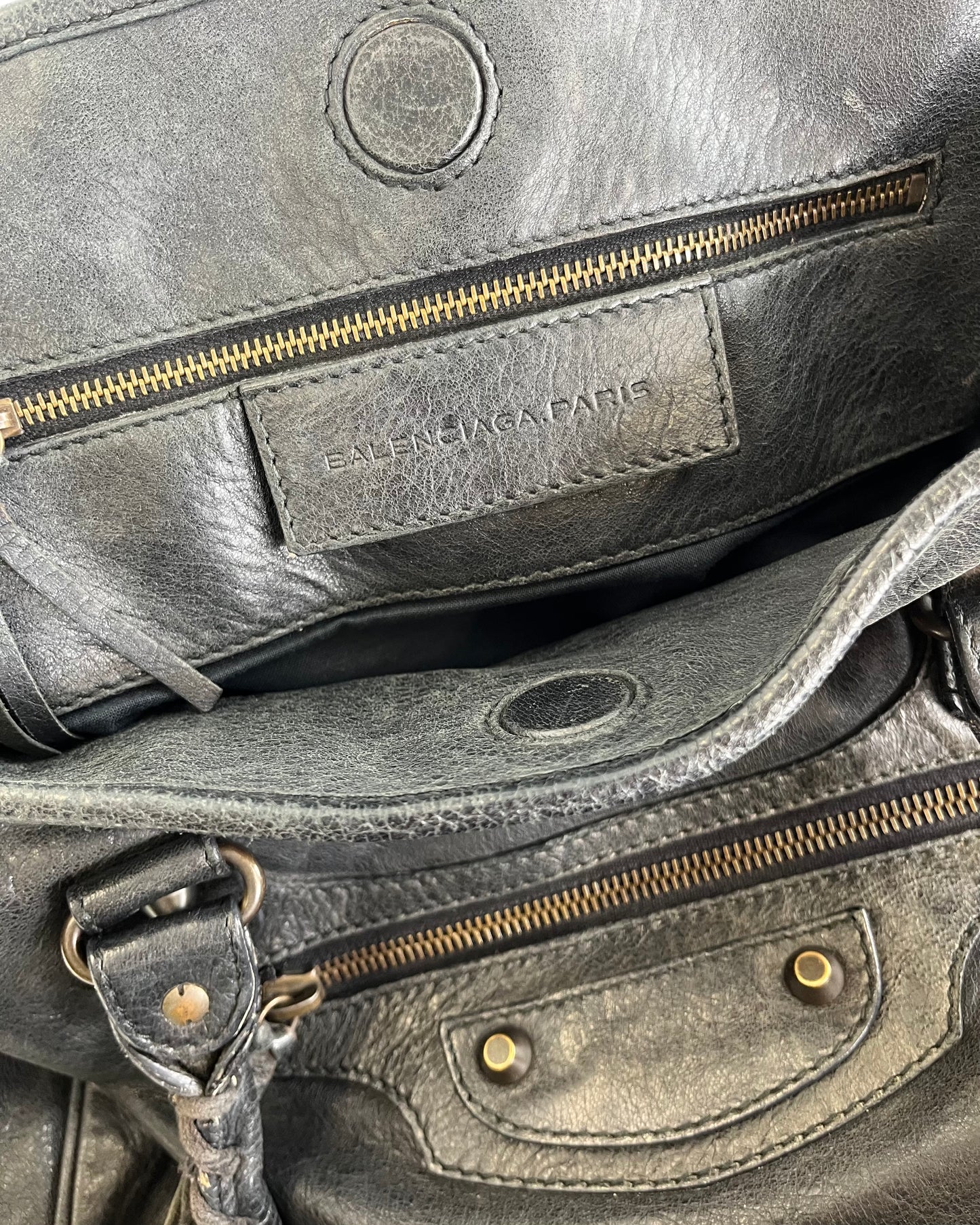 Balenciaga The Giant Tote Bag Black