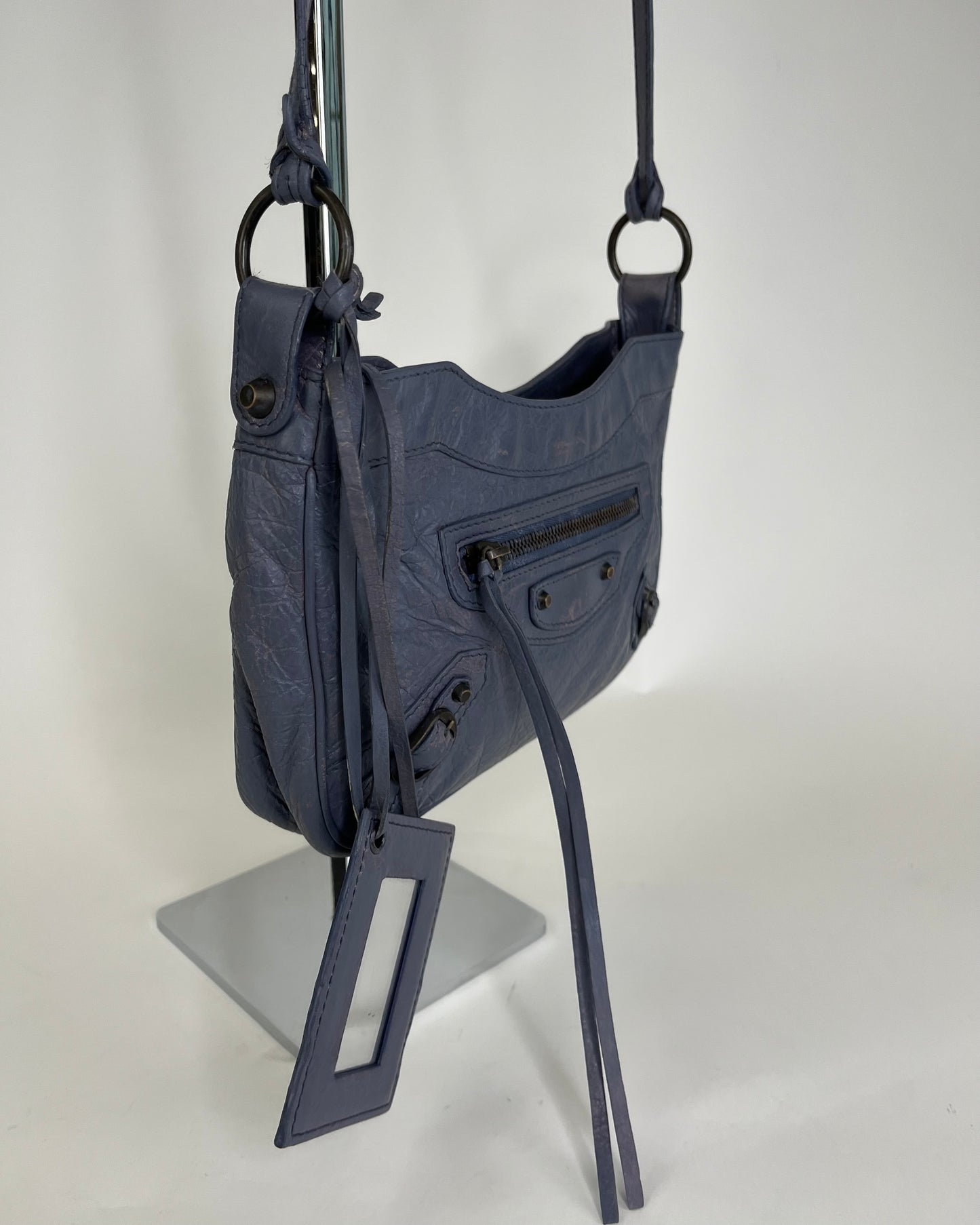 Balenciaga Crossbody Hip Bag Lilac